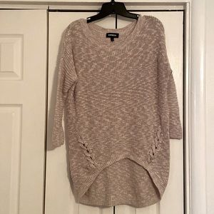 Express sweater with braided side detail - XS